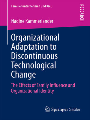 cover image of Organizational Adaptation to Discontinuous Technological Change